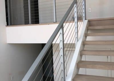 Modern Stair, Wood Stair Open Raiser, Villas Marisela Pomenta