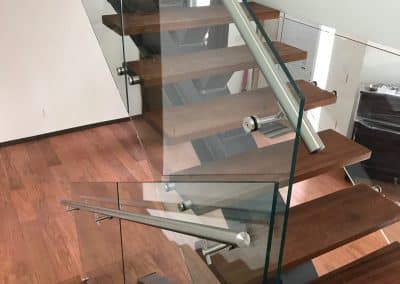 Modern Stair, Custom Design , Glass Corp Inc